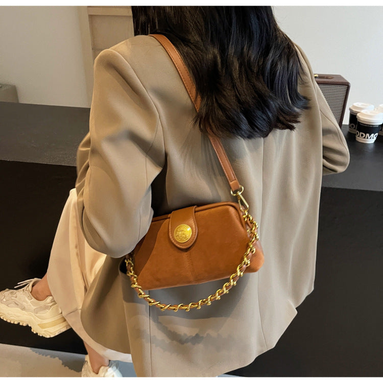 Minimalist Casual Niche Fashion High-end Versatile Crossbody Shoulder Bag