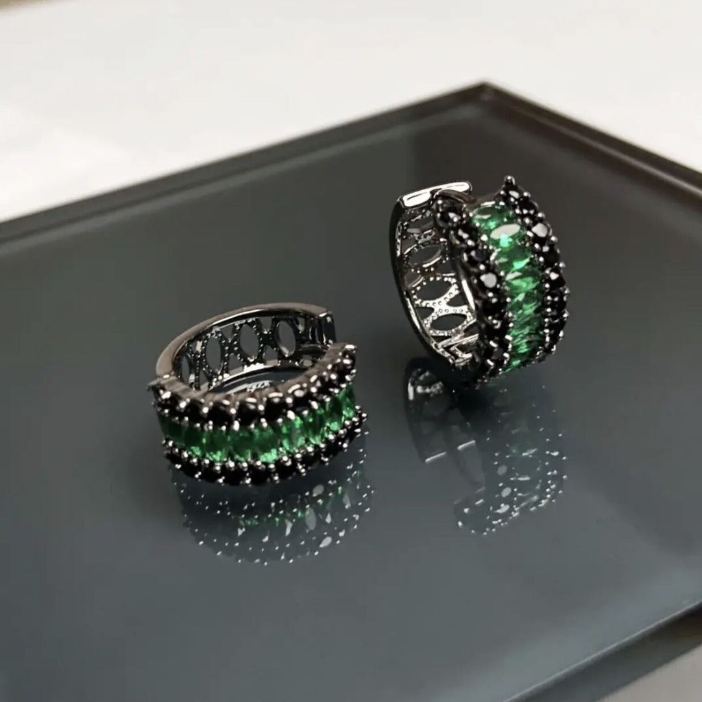 Exclusive High-end Round Earrings With A Sophisticated Design